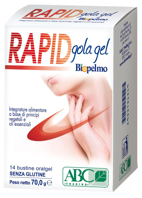 Rapid Golagel Biopelmo 14 Bustine - Integratore per la gola - Immagine 3