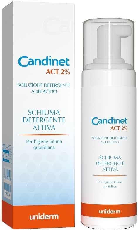 Uniderm Farmaceutici Srl Candinet Act 2% Detergente Intimo 150 Ml - Immagine 3