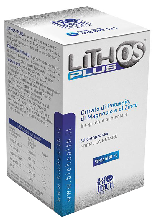 Lithos Plus Integratore Con Potassio E Magnesio 60 Compresse
