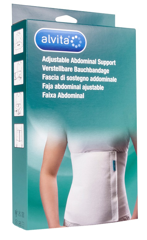 Alliance Healthcare Alvita Fascia Addominale Misura 1 Circonferenza 75 95 Cm - Immagine 6