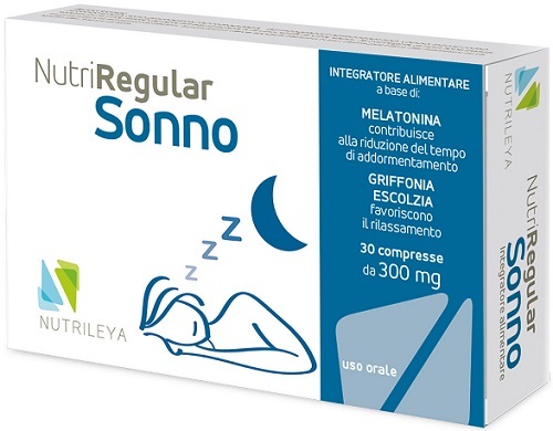 Nutrileya Nutriregular Sonno 30 Compresse - Immagine 6