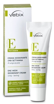 Vebi Istituto Biochimico Crema Vebix Deodorante Una Settimana Protezione Lunga Durata 25 Ml - Immagine 3