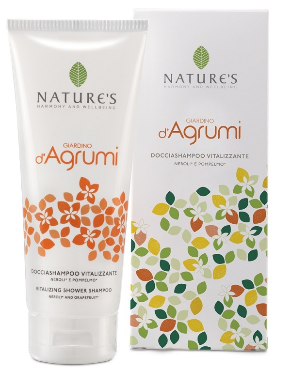 Nature's Giardino d'Agrumi Doccia Shampoo Vitalizzante 200 ml. 2 Confezioni - Immagine 5