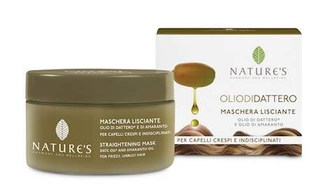 Nature's Bios Line Olio Di Dattero Maschera Lisciante Capelli Crespi 200Ml - Immagine 7