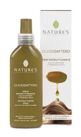 Nature's Bios Line Olio Di Dattero Spray Ristrutturante Senza Risciacquo Per Capelli 125Ml - Immagine 5