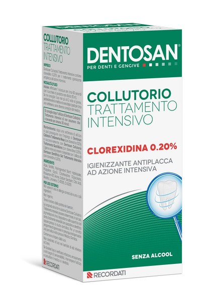 Recordati Spa Dentosan Collutorio Trattamento Intensivo Con Clorexidina 0,20% 200 Ml - Immagine 8