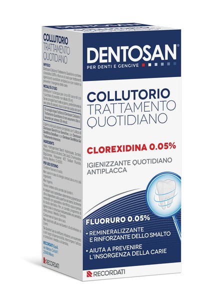 Recordati Spa Dentosan Collutorio Trattamento Quotidiano Con Clorexidina 0,05% 200 Ml - Immagine 6