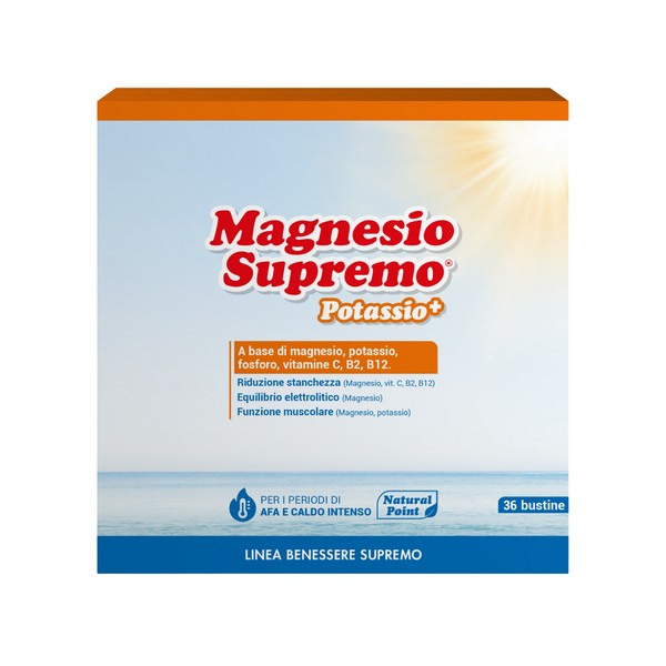 Magnesio Supremo Potassio+ 24 Bustine - Integratore Per Il Tono E L'Energia - Immagine 9