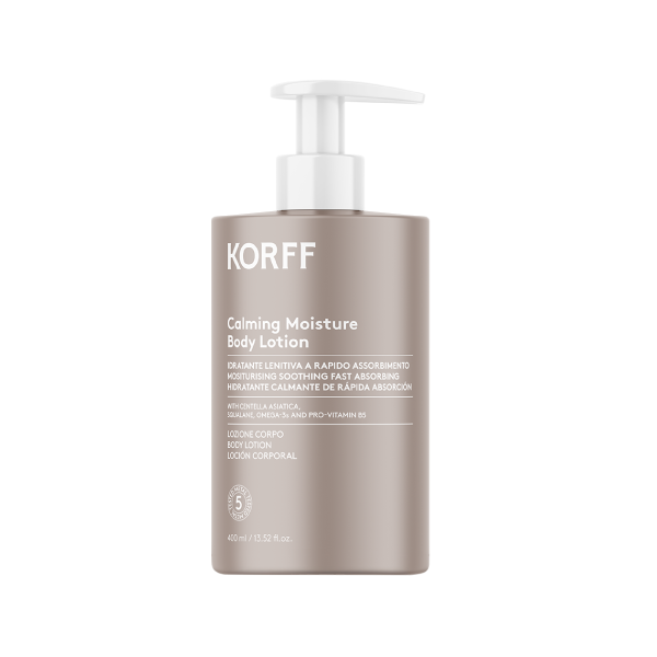 Korff Srl Crema Korff Calming Moisture Body Lotion - Lozione Corpo Idratante E Lenitiva - 400 Ml - Immagine 4