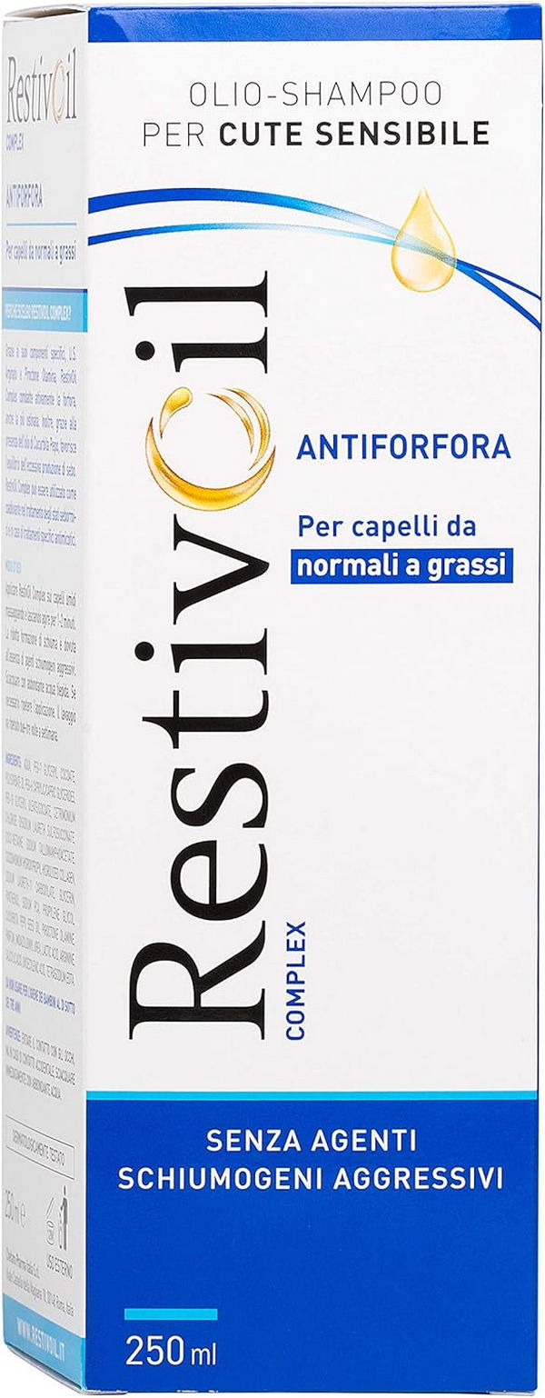 RESTIVOIL OLIOSHAMPOO COMPLEX 250 ML - Immagine 8