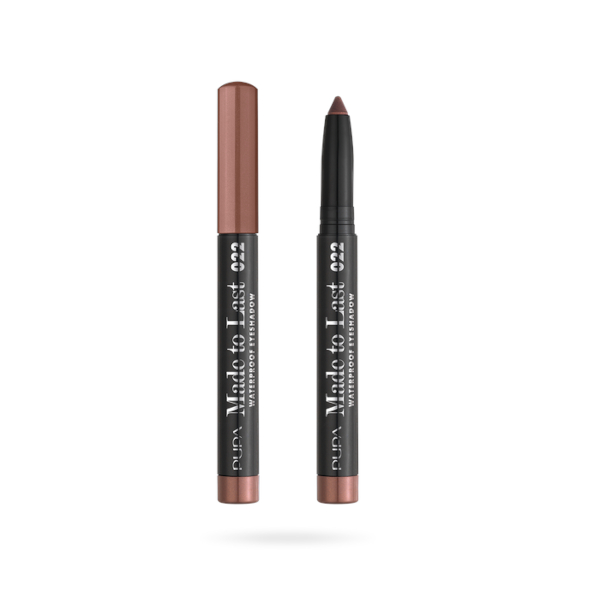 PUPA - Made To Last Waterproof Eyeshadow - Ombretto 022 Rose Brown - Immagine 6