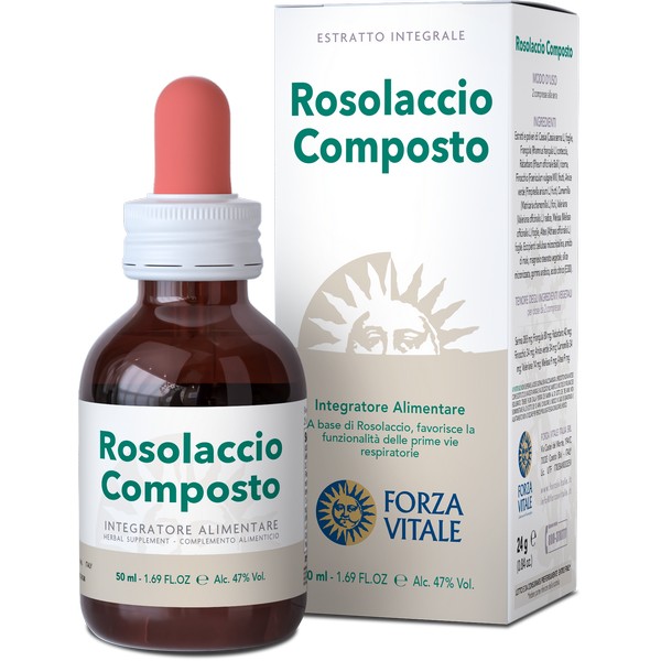 Ecosol Rosolaccio Composto 50 ml - Integratore per le vie respiratorie - Immagine 3