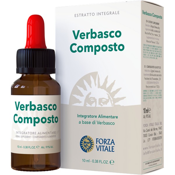 Verbasco Composto 10 ml - Integratore Per Le Vie Respiratorie - Immagine 3